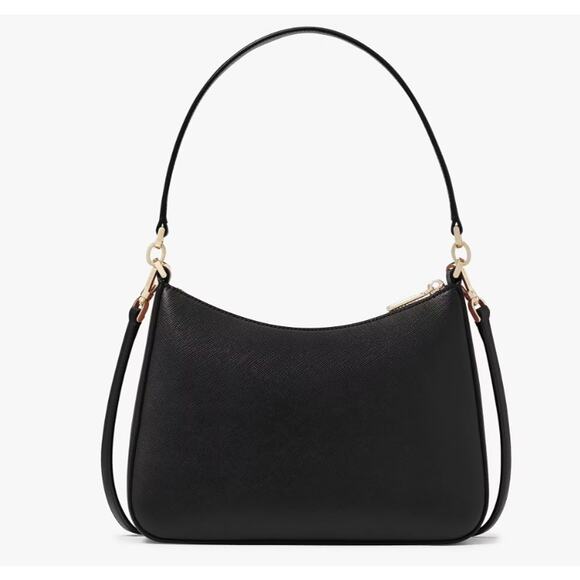 NWOT! Kate Spade Madison Convertible Shoulder Bag with Adjustable Strap Black - Picture 3 of 7